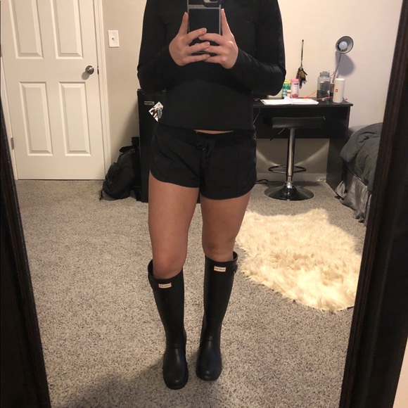 Hunter tall black rainboots - Picture 4 of 6